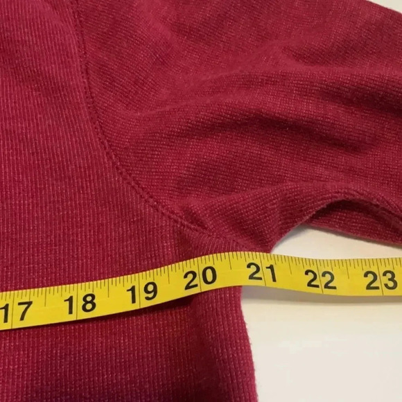 Tommy Bahama quarter zip ribbed sweatshirt Brick red Men’s size small Casual - Picture 7 of 12